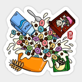 Cereal (color) Sticker